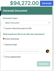 Generate PDF